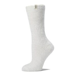 Women's UGG Leda Cozy Sock. White, One Size. 1105572